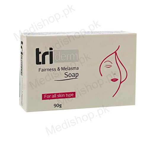 triderm fairness and melasma soap