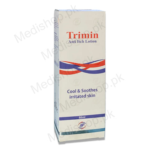 trimin anti itch lotion irritared skin