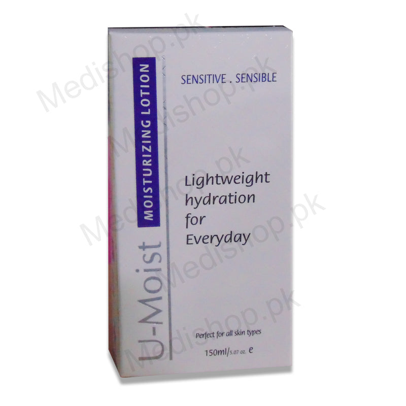 u moist moisturizing lotion rafaq pharma