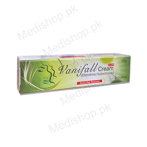 vnifall cream eflornitjine hydrochloride 15g facial hair remover brookes pharma