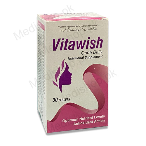     vitawish tablets daily nutritional  supplement novamed pregnancy supplement